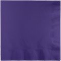 Touch Of Color Purple Napkins 3 ply, 6.5", 500PK 58115B